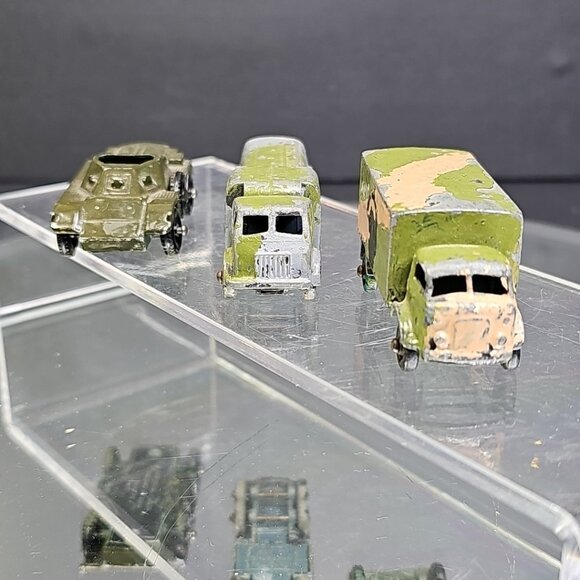 Vintage Matchbox Lesney No 73 RAF No73 Ambulance No 63 Scout Car No 61 England - Picture 3 of 14